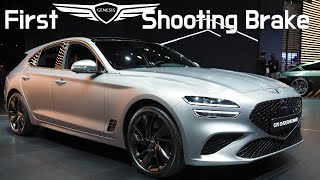 2023 Genesis G70 Shooting Brake – Exterior amp Interior review [upl. by Catriona785]