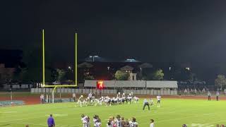 Cy Pepper extra point against Briarcrest 2023 in Memphis [upl. by Cory]