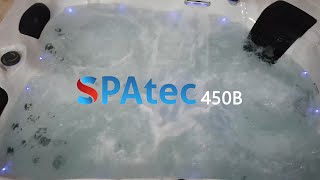 Jacuzzi Spa dextérieur Spatec 450B blanc [upl. by Nosaj]