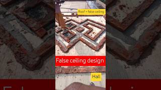 Pre Roof  false ceiling design works home house engineer roof slab construction [upl. by Ailaro218]