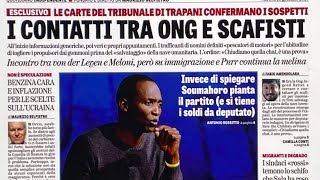 Prime pagine dei giornali di oggi 10 gennaio 2023 Rassegna stampa Quotidiani nazionali italiani [upl. by Ahsiekat]