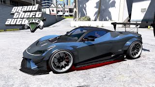 Grotti Furia WideBody 20 Mod Showcase  GTA V Gameplay amp Features Overview [upl. by Ahsekin]