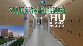 A quick walkthrough Humanitas University  Medical School Tour [upl. by Zacarias579]