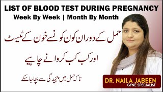 Medical Blood Test Ultrasound During Pregnancy Week By Week  Month by Month in Urdu Tips amp Guide [upl. by Revlys]