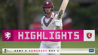 HIGHLIGHTS Tom Lammonby stars as Somerset bat through the day [upl. by Retha]