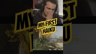 CREATING A HAIKU FOR THE VERY FIRST TIME 🥰ghostoftsushima ghostofyotei haiku gaming shorts [upl. by Peednus203]