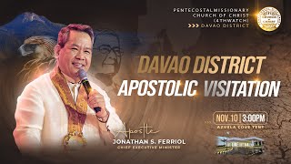 District Apostolic Visitation  Davao District  November 10 2024 [upl. by Langham131]