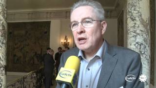 Transport Emissions Interview with Dirk Sterckx at EurActiv Workshop [upl. by Lunna]