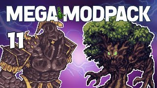 Terraria  11 THE ONESHOT Mega Modpack Lets Play [upl. by Lebyram]