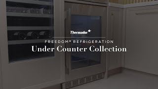 Thermador Under Counter Refrigeration  New Possibilities for Preservation [upl. by Nahtaoj175]