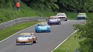 ADAC Eifelrennen Dunlop FHR Langstrecken Cup amp Youngtimer Trophy 2016 Nordschleife [upl. by Rudy]