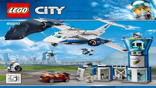 LEGO instructions  City  Sky Police  60210  Air Base Book 5 [upl. by Bertrando]