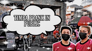 TIMBA PRANK IN PUBLIC [upl. by Enotna]