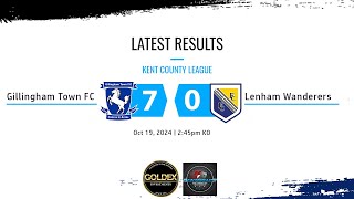 Gillingham Town FC 7 x 0 Lenham Wanderers FC [upl. by Oicram]