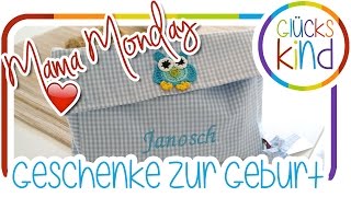 Geschenke zur Geburt für Mutter und Kind ❤️  personalisiert  Geschlechtsneutral  Das Glückskind [upl. by Goth]