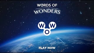 Words of Wonders Crossword Puzzle Live Gameplay – Solve Challenging Puzzles [upl. by Hendry]