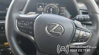 Protect Your Brand New Lexus UX300e  Halo Mini Pin To Drive Immobiliser  Immobiliser Fit [upl. by Llerred]