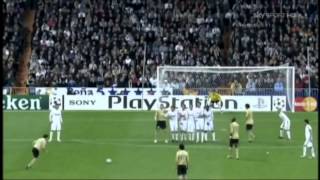 Alessandro Del Piero Real Madrid  Juventus 5112008 Standing Ovation at Bernabeu [upl. by Berstine]