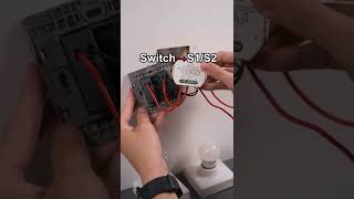 MOES WiFiRF 2 Gang Switch Light Switch ModuleInstall with Neutral Wire Needed [upl. by Dinin]