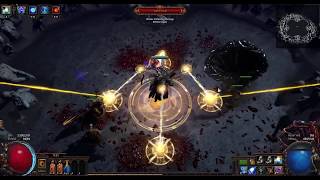 Poe Piscators Vigil Elemental Hit Hierophant Redelder [upl. by Marj]