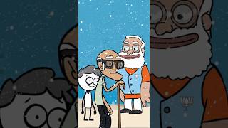 jammu and kashmir me election modi cartoon animation 🇮🇳kahani cortoon cartoonvideo sigma [upl. by Uttasta]