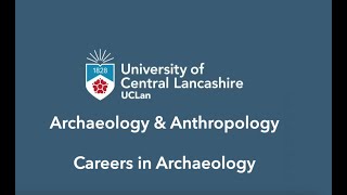 Archaeology careers [upl. by Atig]