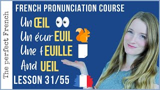 The most difficult words to pronounce in French ‼️  Lesson 31  French pronunciation course [upl. by Aiyekal]