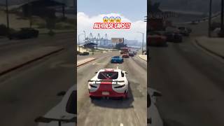 Traffic Cuttin On A Local Street With Back 2 Back AMG GTR  GTA V No Hesi [upl. by Valonia]