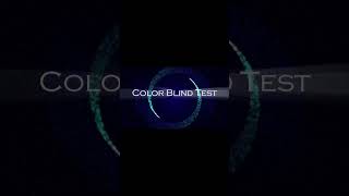 Color Blind Test Shorts [upl. by Draneb]