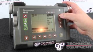 151006A  GE Krautkramer USM25 Ultrasonic Flaw Detector [upl. by Ahsaekal]