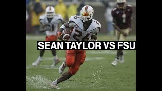 Sean Taylor highlights vs FSU 2003 [upl. by Ernst]