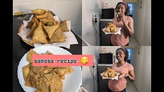 Samosa recipe for beginnerssemeni wuehhh [upl. by Farleigh405]