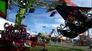 Cliff Hanger OffRide  Spokane Interstate Fair 2012 [upl. by Norej]