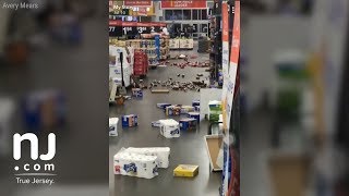 Disgruntled Walmart employee destroys Vineland store [upl. by Philbrook]