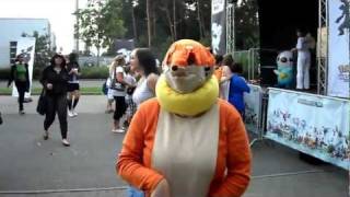 PkmnDay2011 Buizel Watergun german [upl. by Sokairyk]