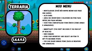 Terraria  14495 Mod Menu [upl. by Omsare]