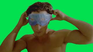 Green Screen Patrick Bateman Morning Routine Scene  American Psycho [upl. by Benedick411]