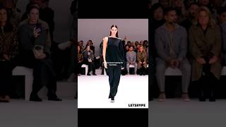 Vittoria Ceretti for Courreges vittoriaceretti courreges model runway fashionweek catwalk [upl. by Angele]