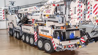 Lego Technic Liebherr LTM 11200 Crazy Crane MOC by Jeroen Ottens [upl. by Robb]