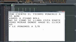 TUTORIAL FL STUDIO COMO HACER REDOBLES DE REGGAETON [upl. by Boeschen500]