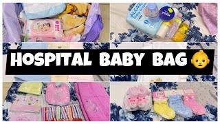 Hospital Baby Bag 👶 C Section Delivery Hospital Bag For Baby [upl. by Anileme]