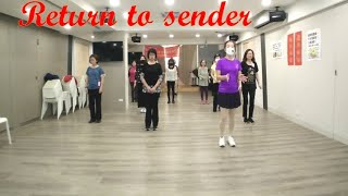 Return to sender  Line Dance [upl. by Razec508]