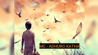 Mc Flo  Adhuro Katha Karaoke Version [upl. by Anitak487]