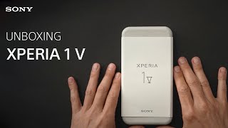 Unboxing Sony Xperia 1 V [upl. by Castra657]