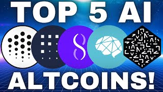 Top 5 AI Cryptocurrency Altcoins That May Do Well On The AI Boom To Come [upl. by Duwad219]