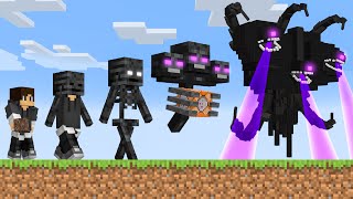 Minecraft But I Become the Wither Storm [upl. by Tterab]