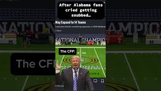 🚨Alabama wins again…🚨 football footballshorts alabama rtr fyp trend cfb cfp sports meme [upl. by Nero]