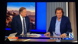 Engelbert Humperdinck KTLA 5 Morning News 111323 [upl. by Cousins925]