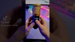 MELHOR Microfone até R100 Condensador USB BARATO e BOM para Gravar Fazer Vídeos Stream  BM 800 [upl. by Deina339]