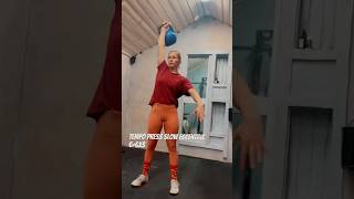 Kettlebell Jerk workout [upl. by Cirilla]